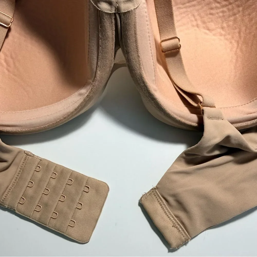 SOMA Bodify Perfect Coverage Bra Mesh Underwire Warm Amber Beige Tan 40C
